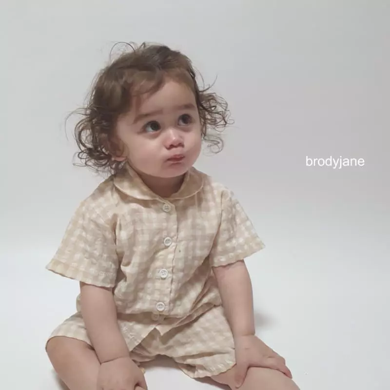 Brody Jane - Korean Children Fashion - #prettylittlegirls - Mono Check Easywear - 7
