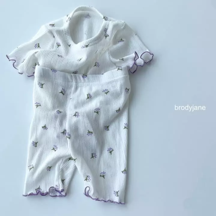 Brody Jane - Korean Children Fashion - #prettylittlegirls - Berry Eyelet Easywear - 2
