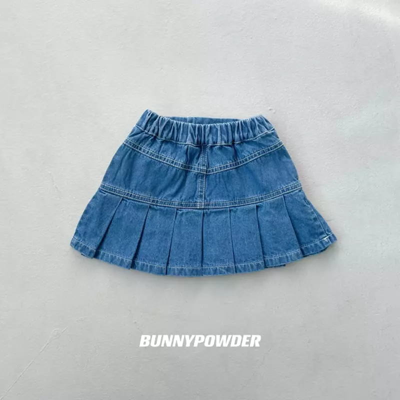 Bunny Powder - Korean Children Fashion - #fashionkids - Ditto Denim Skirt - 4