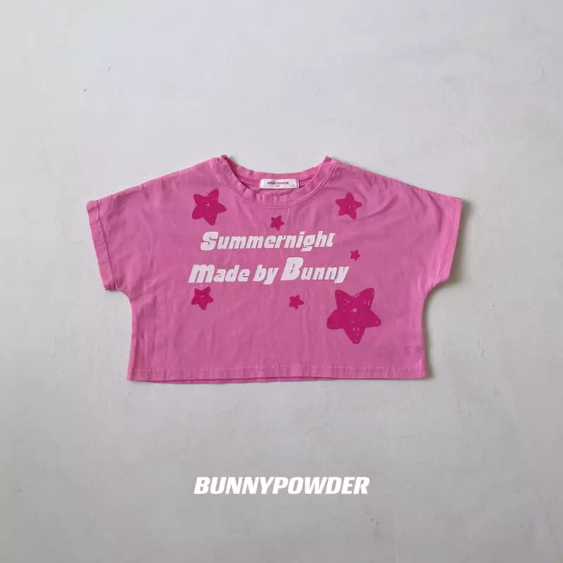 Bunny Powder - Korean Children Fashion - #kidsshorts - Summer Crop Tee - 2
