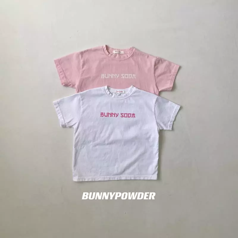 Bunny Powder - Korean Children Fashion - #kidsstore - Bunny Soda Tee with mom - 12