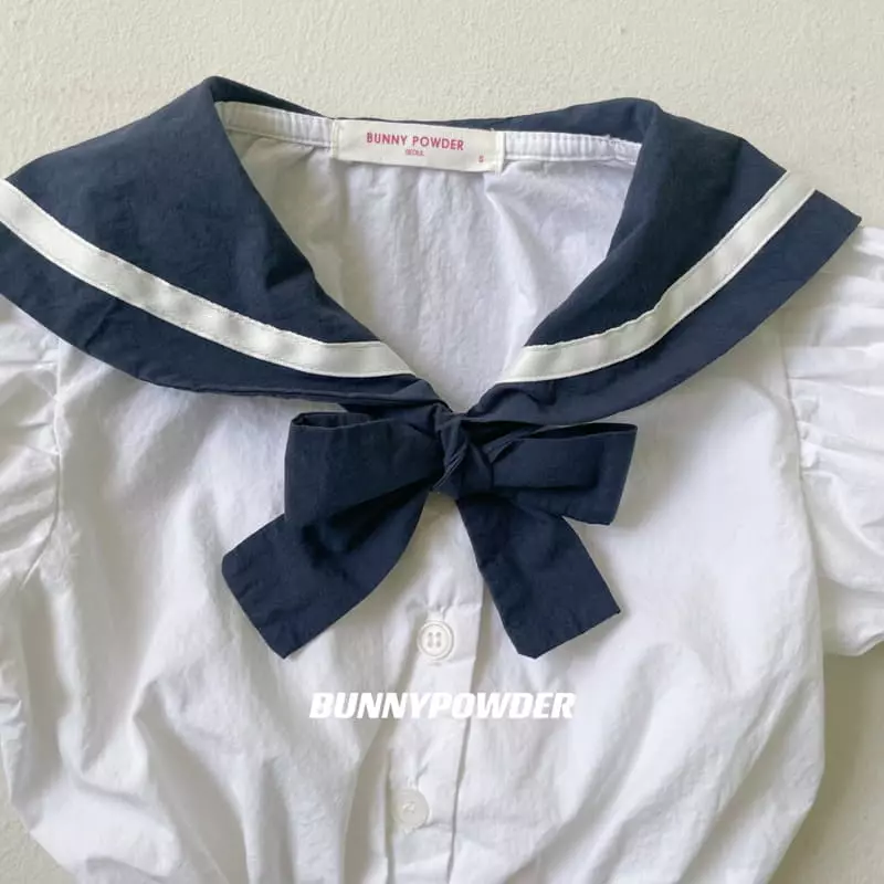 Bunny Powder - Korean Children Fashion - #kidsstore - Mue Mue Blouse - 4