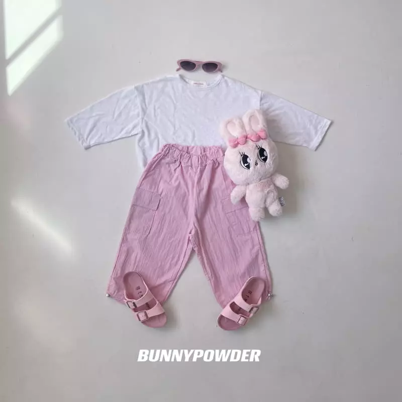 Bunny Powder - Korean Children Fashion - #littlefashionista - Linen Tee - 9