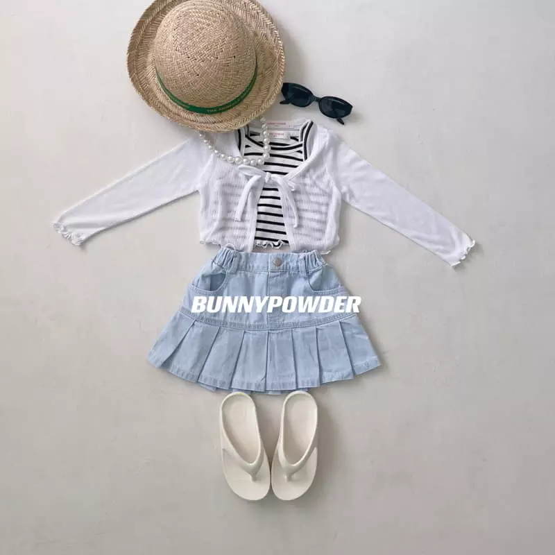 Bunny Powder - Korean Children Fashion - #littlefashionista - Ditto Denim Skirt - 8