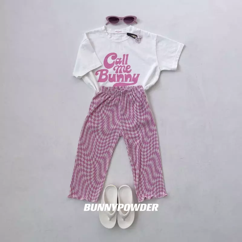 Bunny Powder - Korean Children Fashion - #magicofchildhood - Call ME Bunny Tee - 10
