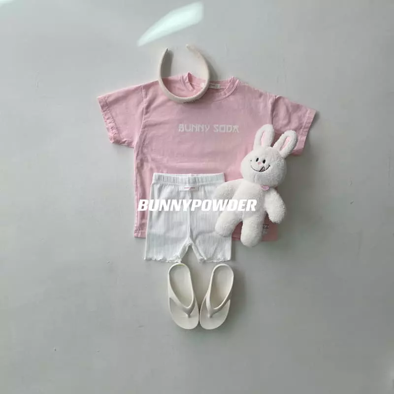 Bunny Powder - Korean Children Fashion - #minifashionista - Bunny Soda Tee with mom