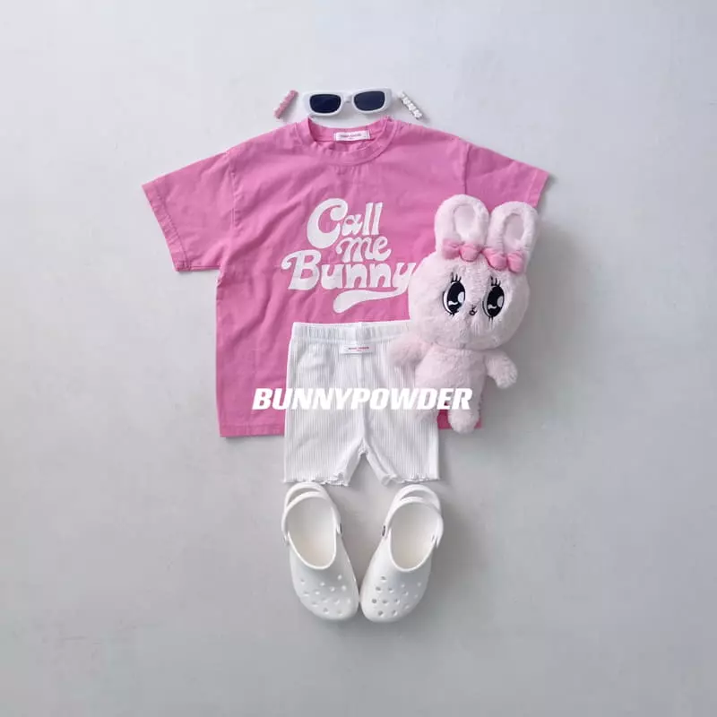 Bunny Powder - Korean Children Fashion - #minifashionista - Call ME Bunny Tee - 11