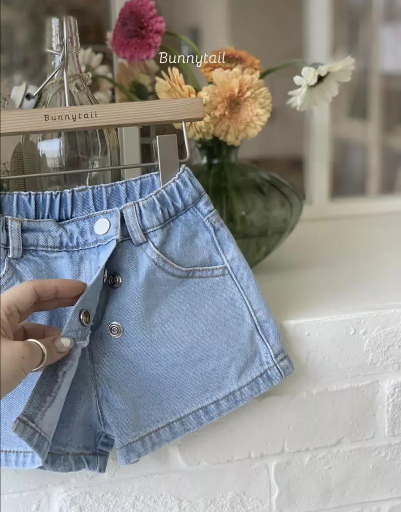 Bunnytail - Korean Children Fashion - #Kfashion4kids - Lovit Wrap Skirt Pants - 2
