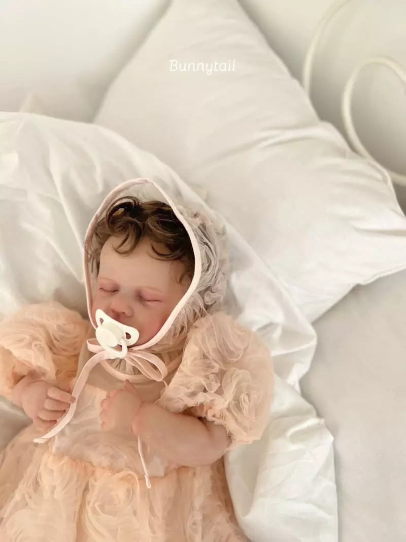 Bunnytail - Korean Children Fashion - #childofig - Rozly Bonnet - 8