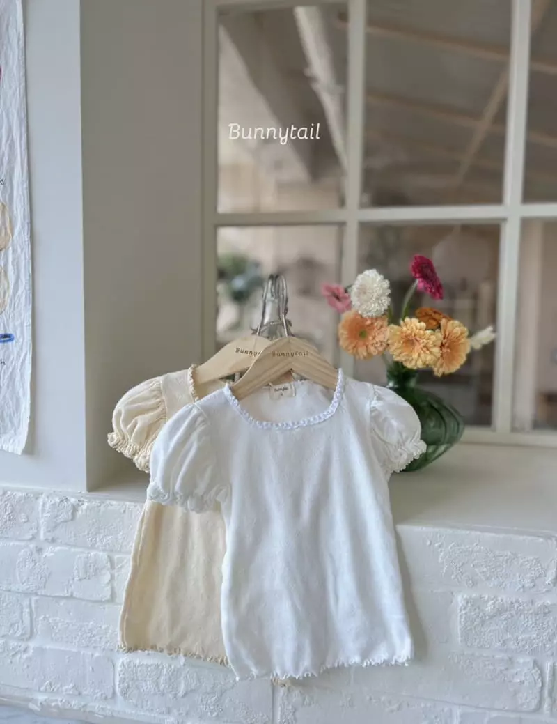 Bunnytail - Korean Children Fashion - #childofig - Lovely Eyelet Tee - 6
