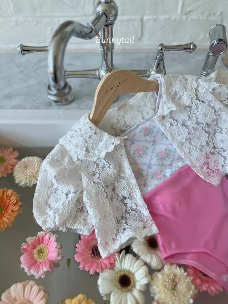 Bunnytail - Korean Children Fashion - #discoveringself - Flower Sailor Cardigan - 11