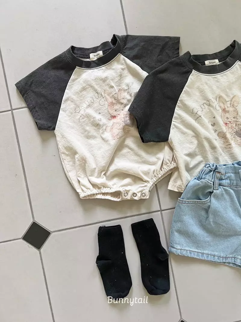 Bunnytail - Korean Children Fashion - #fashionkids - Bunny Bodysuit - 8