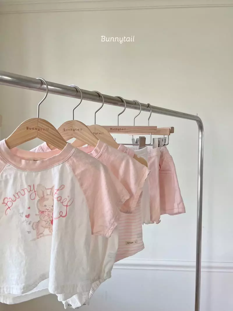 Bunnytail - Korean Children Fashion - #kidsshorts - Bunny Bodysuit - 9