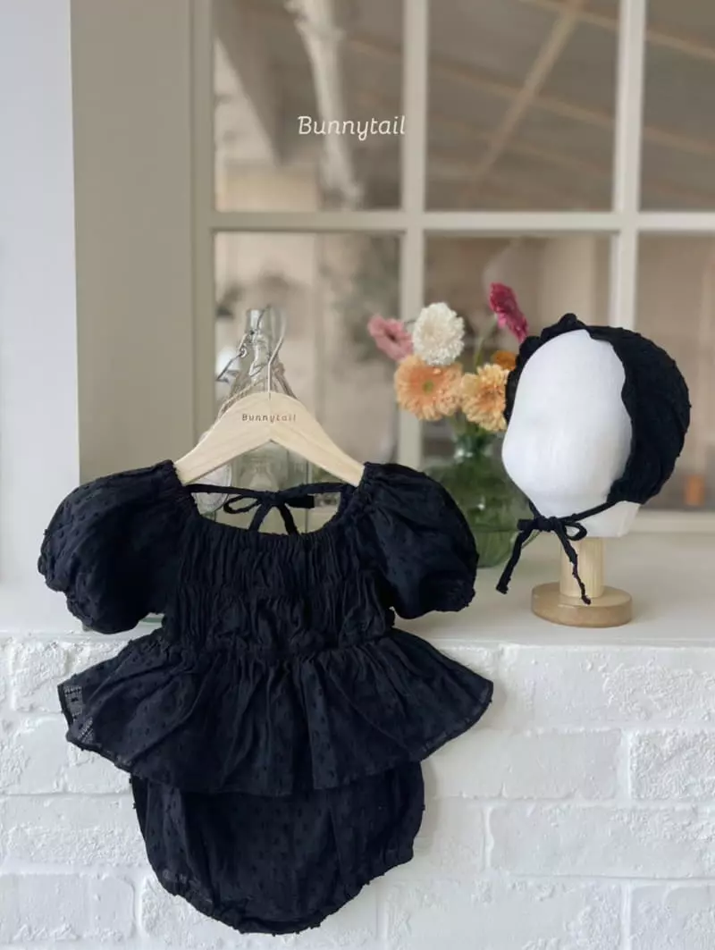 Bunnytail - Korean Children Fashion - #kidsshorts - Bubble Bonnet 1~8m - 3