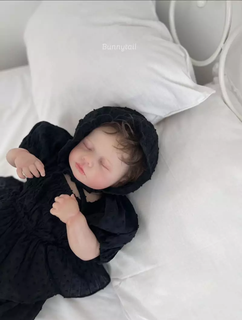 Bunnytail - Korean Children Fashion - #magicofchildhood - Bubble Bonnet 1~8m - 8