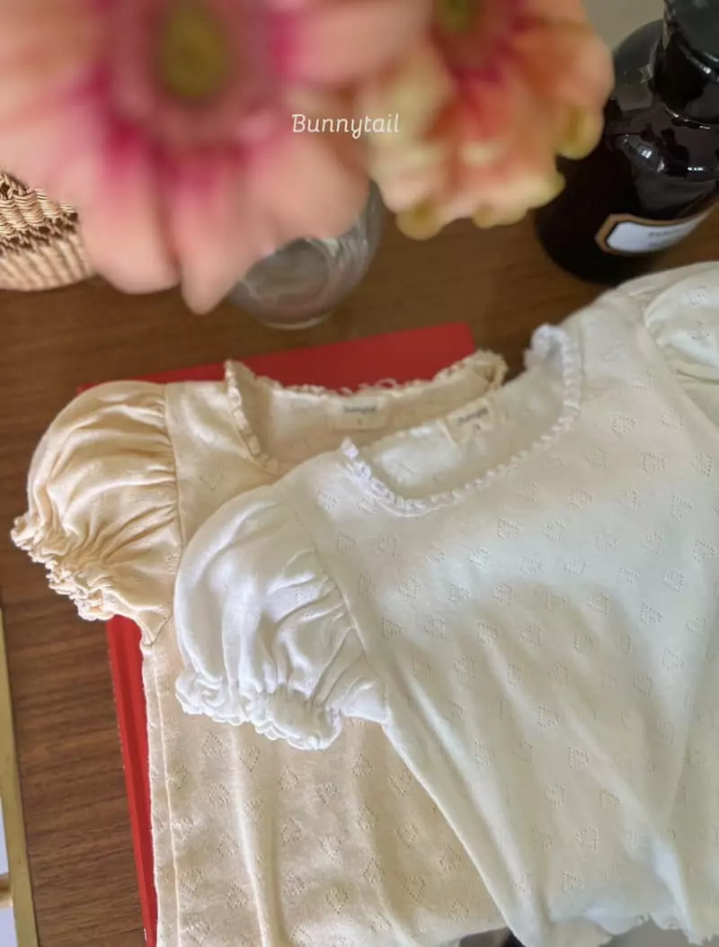 Bunnytail - Korean Children Fashion - #magicofchildhood - Lovely Eyelet Tee - 3