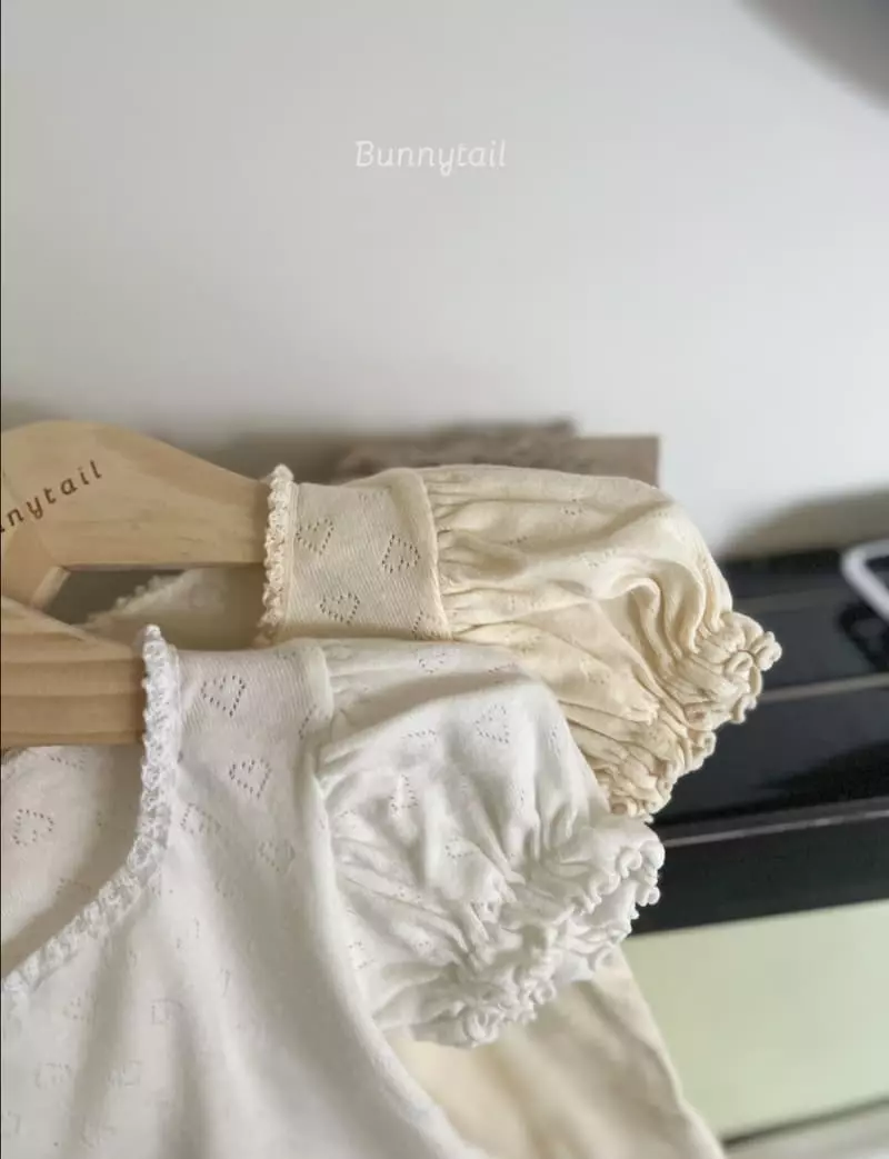 Bunnytail - Korean Children Fashion - #magicofchildhood - Lovely Eyelet Tee - 4