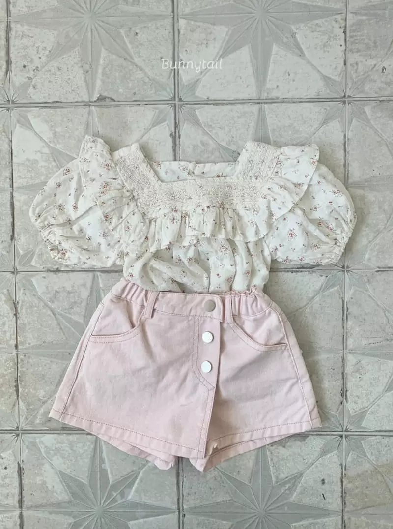 Bunnytail - Korean Children Fashion - #prettylittlegirls - Lovit Wrap Skirt Pants - 6
