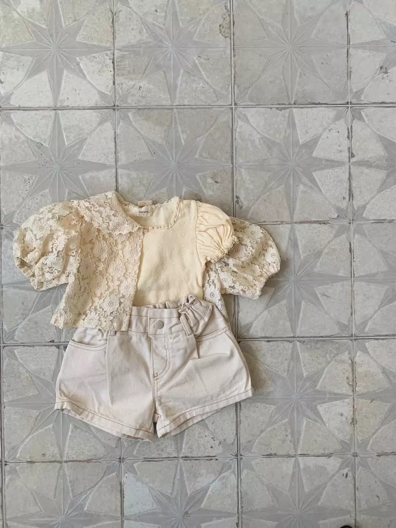 Bunnytail - Korean Children Fashion - #prettylittlegirls - Flower Sailor Cardigan - 6
