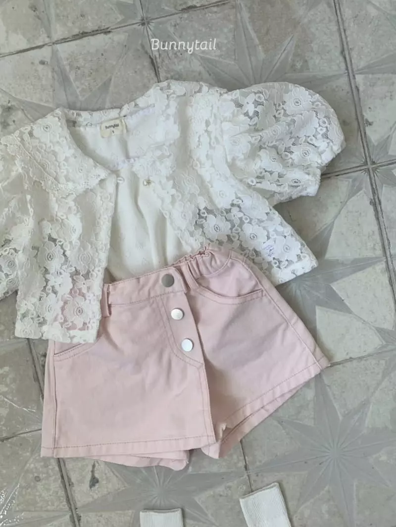 Bunnytail - Korean Children Fashion - #stylishchildhood - Lovit Wrap Skirt Pants - 9