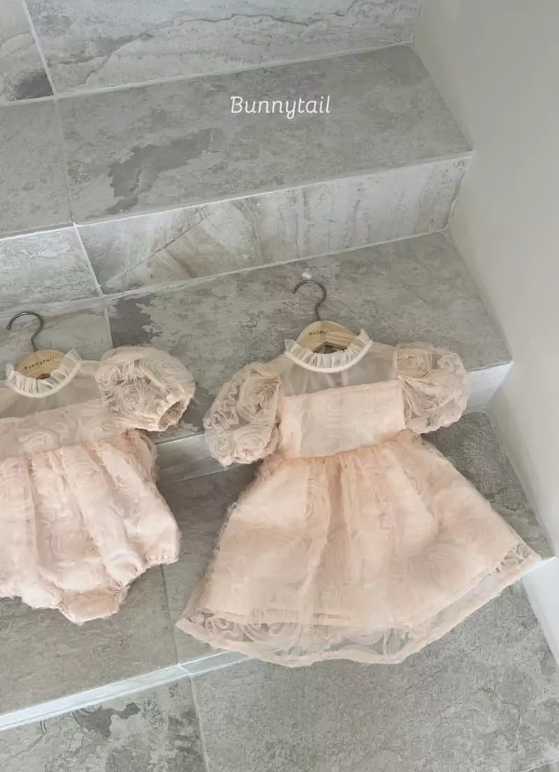 Bunnytail - Korean Children Fashion - #todddlerfashion - Rozly One-piece - 3