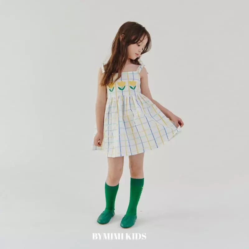 Bymimi - Korean Children Fashion - #Kfashion4kids - Picnic String One-piece - 6