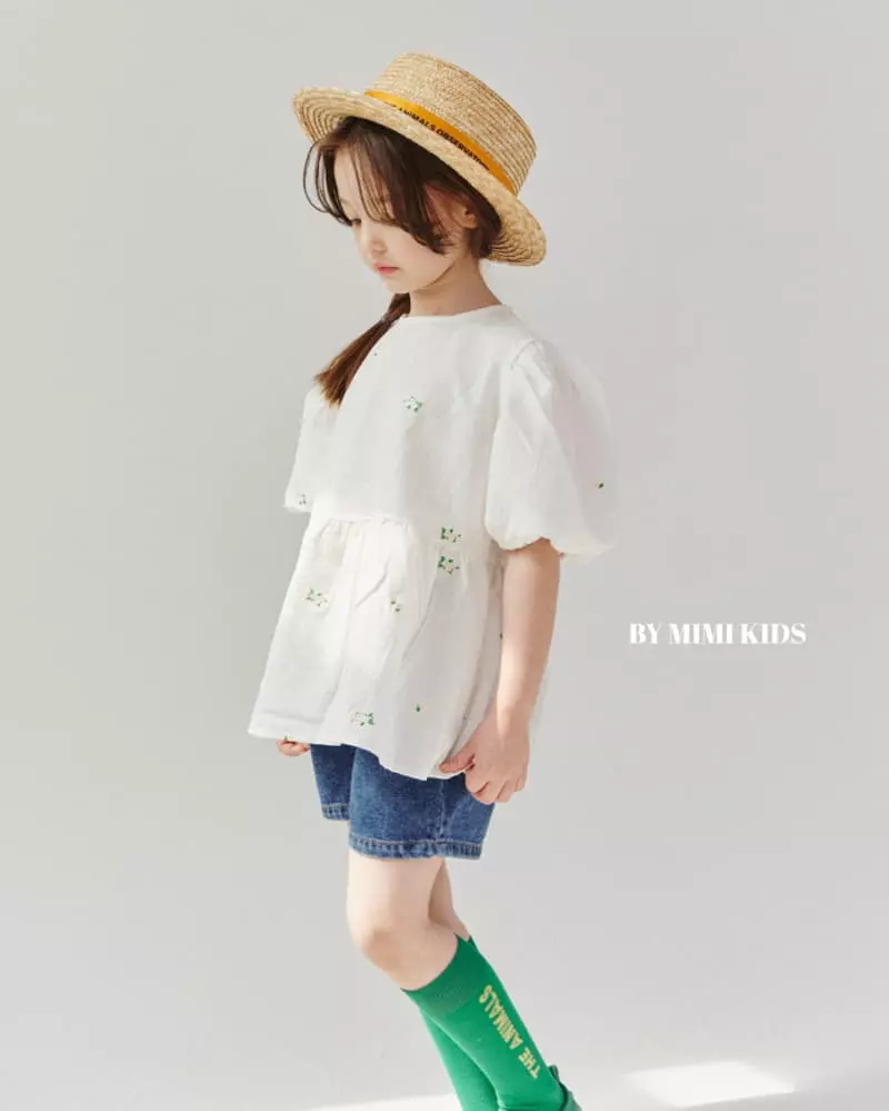 Bymimi - Korean Children Fashion - #prettylittlegirls - Dandelion Embrodiery Blouse - 6