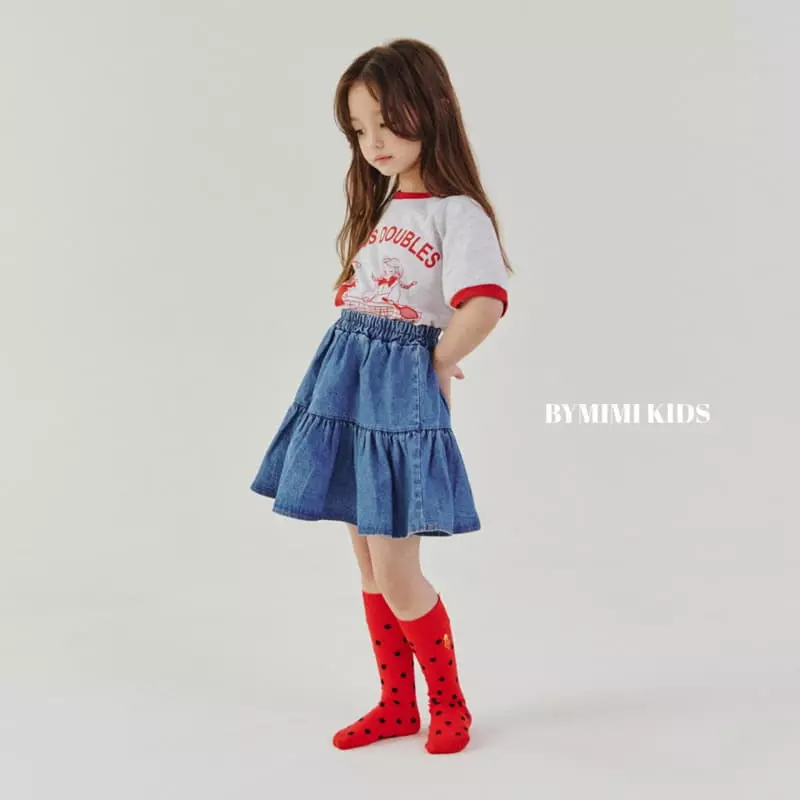 Bymimi - Korean Children Fashion - #prettylittlegirls - Tennis Girl Tee - 2