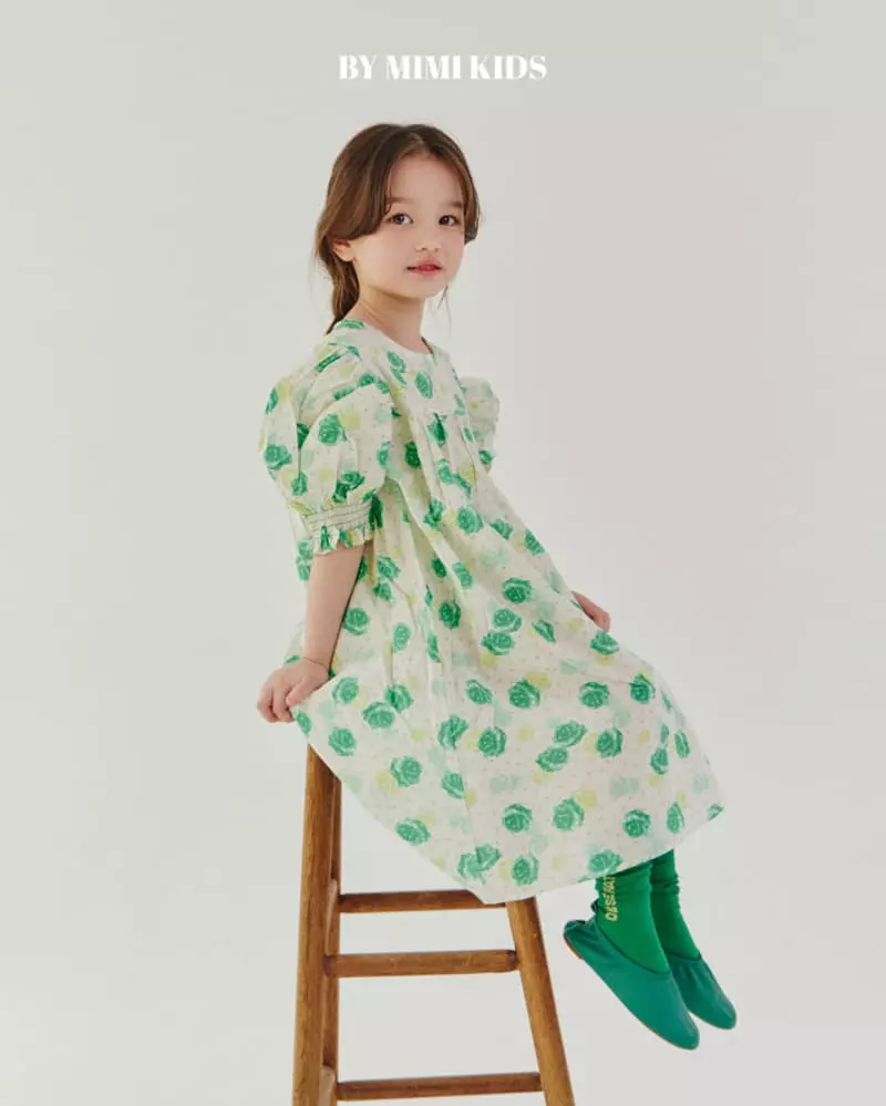 Bymimi - Korean Children Fashion - #prettylittlegirls - Celling Rose One-piece - 8