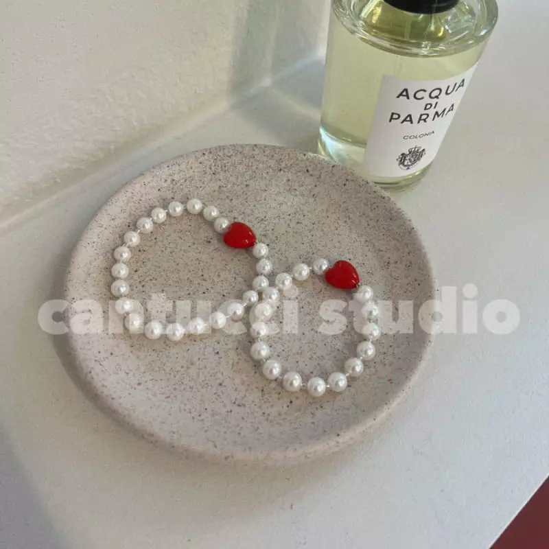 Cantucci Studio - Korean Children Fashion - #designkidswear - Heart Pearl Bracelet - 2