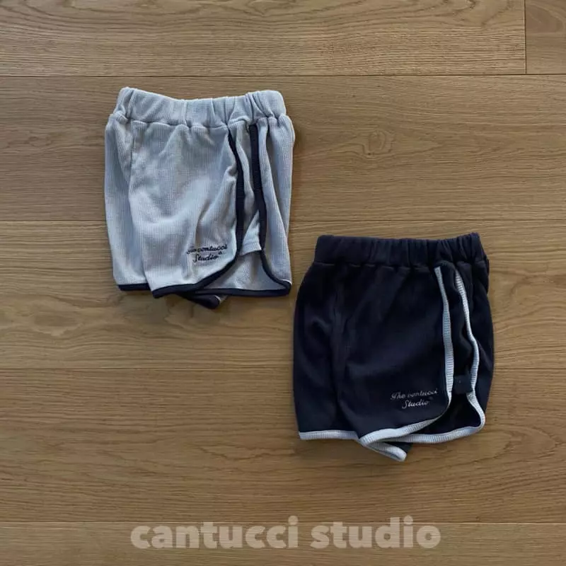 Cantucci Studio - Korean Children Fashion - #kidsshorts - Pocket Waffle SHOrts - 9