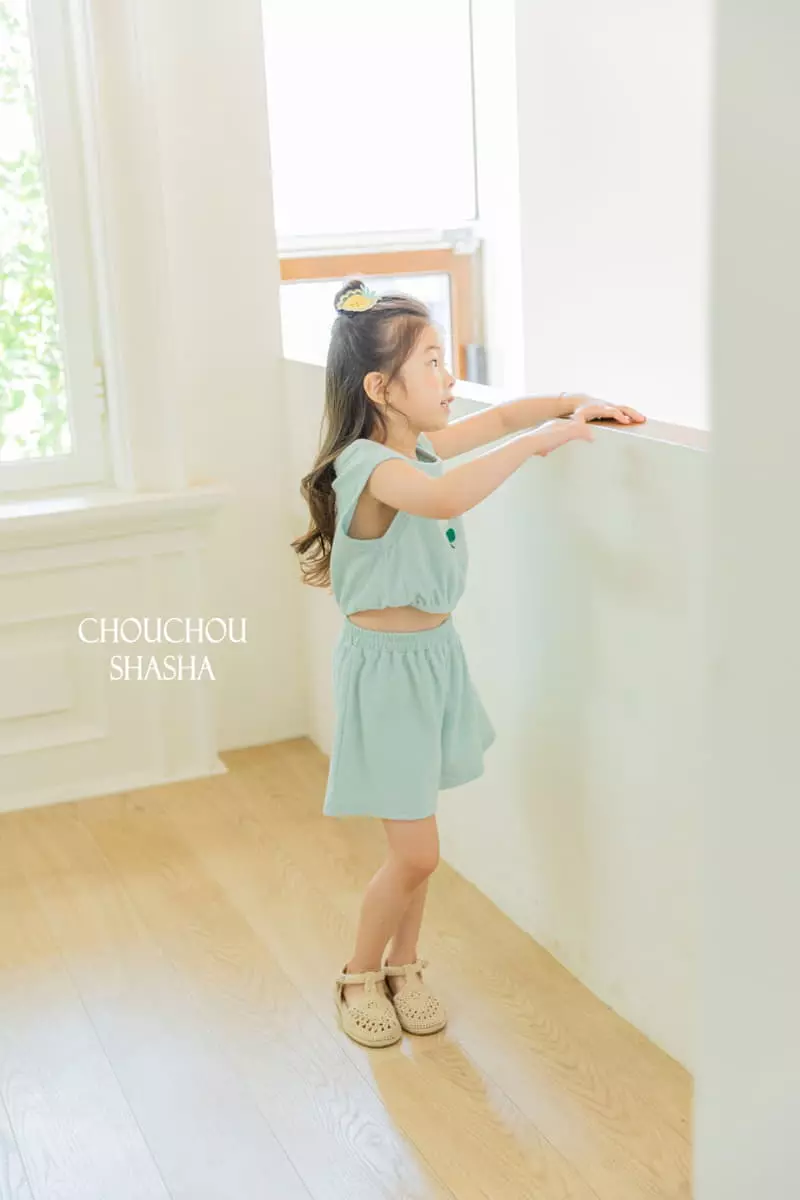 Chouchou Shasha - Korean Children Fashion - #Kfashion4kids - Luterry Top Bottom Set - 11