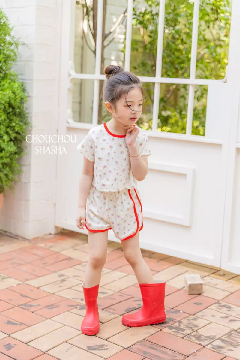Chouchou Shasha - Korean Children Fashion - #childrensboutique - Unique Top Bottom Set - 6