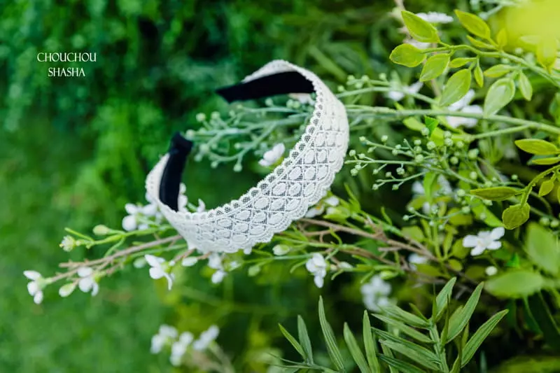 Chouchou Shasha - Korean Children Fashion - #designkidswear - Lace Hairband