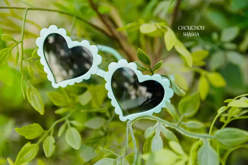 Chouchou Shasha - Korean Children Fashion - #discoveringself - Heart Sun Glasses - 3