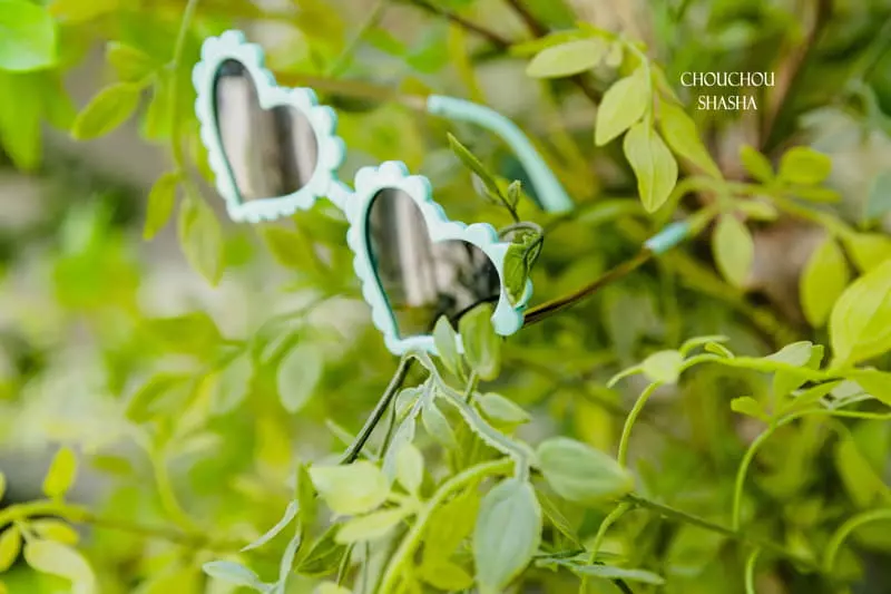 Chouchou Shasha - Korean Children Fashion - #discoveringself - Heart Sun Glasses - 4