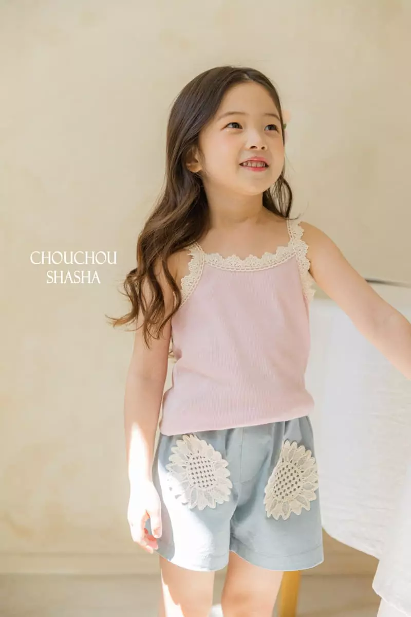 Chouchou Shasha - Korean Children Fashion - #kidsshorts - Bear Pants - 4