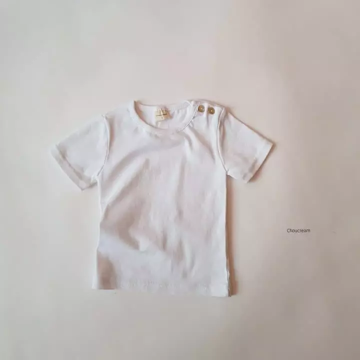 Choucream - Korean Baby Fashion - #babyboutique - Bebe Basic Tee - 5