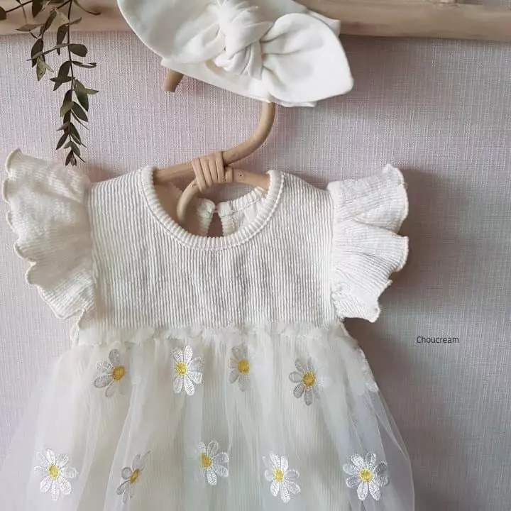 Choucream - Korean Baby Fashion - #babyboutique - Daisy Bodysuit - 5