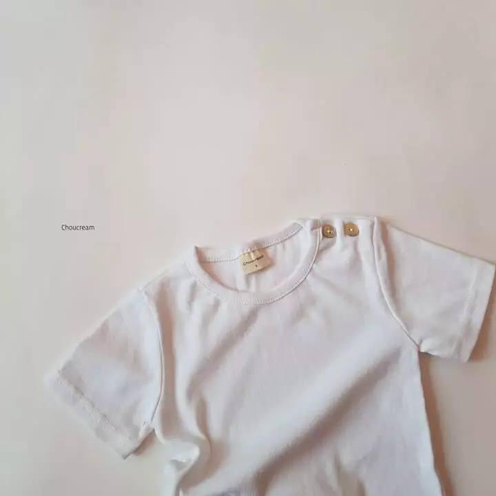 Choucream - Korean Baby Fashion - #babyboutiqueclothing - Bebe Basic Tee - 7