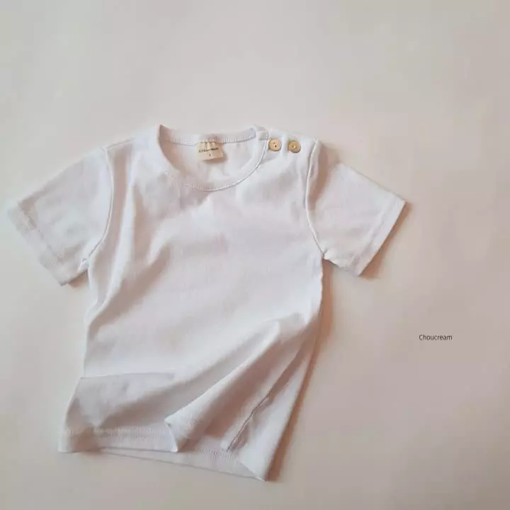 Choucream - Korean Baby Fashion - #babyclothing - Bebe Basic Tee - 8