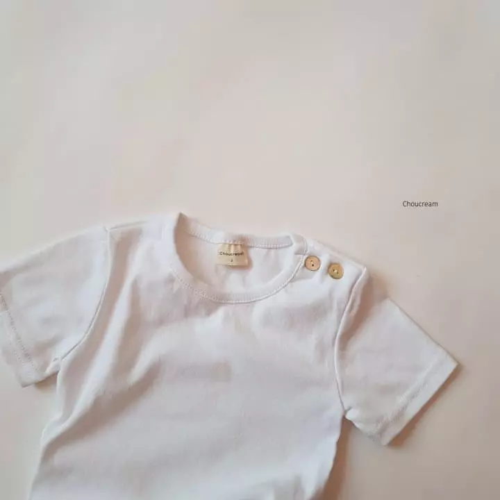 Choucream - Korean Baby Fashion - #babyfashion - Bebe Basic Tee - 9