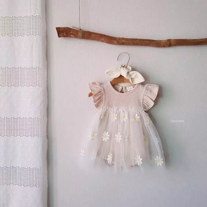 Choucream - Korean Baby Fashion - #babyfever - Daisy Bodysuit - 9
