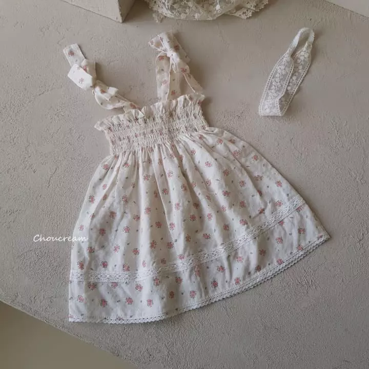 Choucream - Korean Baby Fashion - #babyfever - Delly Smocked One-piece