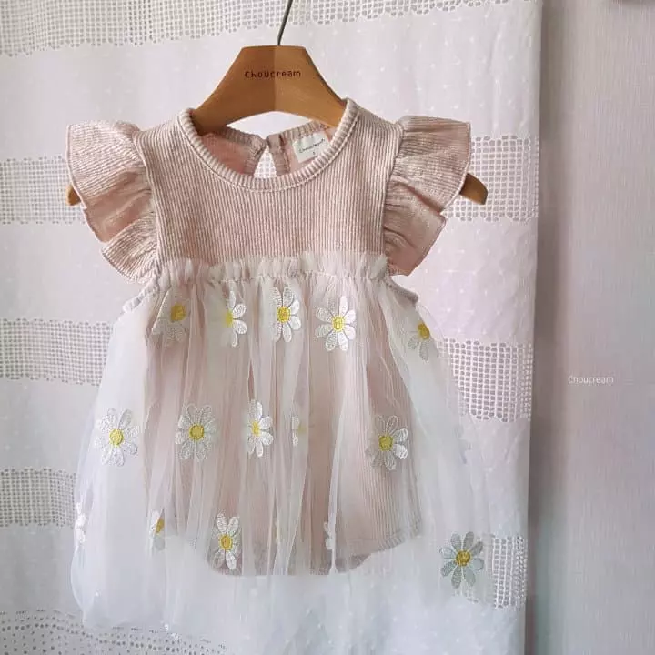 Choucream - Korean Baby Fashion - #babygirlfashion - Daisy Bodysuit - 10