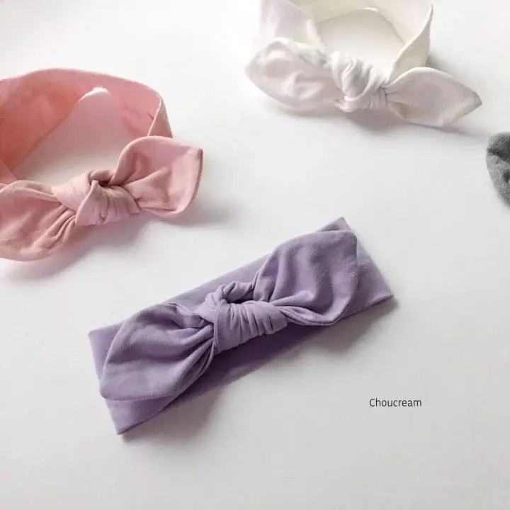 Choucream - Korean Baby Fashion - #babylifestyle - Ribbon Hairband - 2