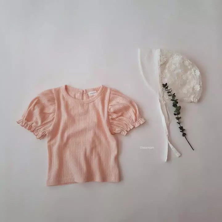 Choucream - Korean Baby Fashion - #babyoutfit - Bebe Puff Tee - 11