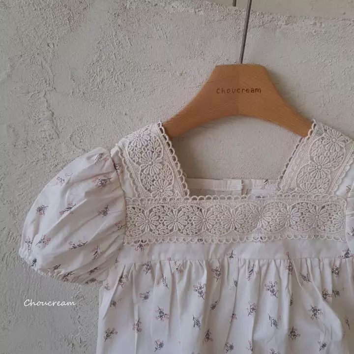 Choucream - Korean Baby Fashion - #babyoutfit - Sqaure Lace Bodysuit - 10