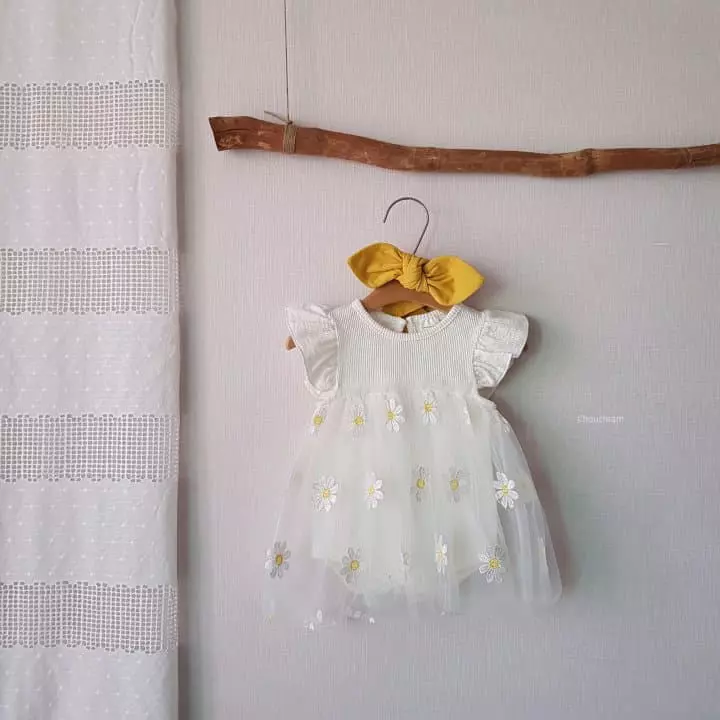 Choucream - Korean Baby Fashion - #babywear - Daisy Bodysuit
