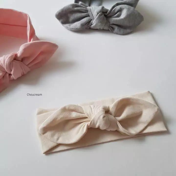 Choucream - Korean Baby Fashion - #onlinebabyshop - Ribbon Hairband - 9